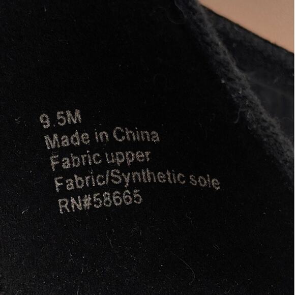 Abound Finn Ankle Strap Heel Sandal Open Toe Women's Black Size US9.5M EU40 - Picture 9 of 10